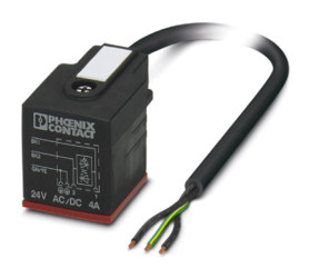 Przewód czujnik-siłownik Złącze A DIN 43650 Form A liczba rdzeni 3 długość 5m Rodzaj A Męskie