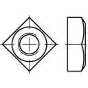 Nakrętki kwadratowe M6 TOOLCRAFT 1061160 DIN 557 100 szt.