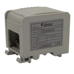 Blok dystrybucyjny DTB 2x50/3x16 - Szary