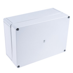 Szafka ścienna rozdzielcza 180 mm 254 mm 111mm Poliwęglan Rittal RAL 7035