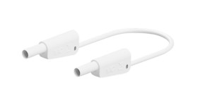 Przewód pomiarowy 66.2015-07529, 32A, 600 → 1000V, kolor: Biały, dł. 75cm, Staubli