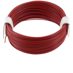 econ connect KL004RT10 Wire 1x0.04 mm&#xB2; red 10m strand