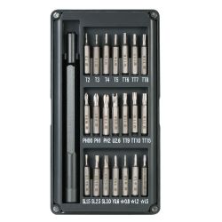 Zestaw 21 bitów precyzyjnych w praktycznym etui