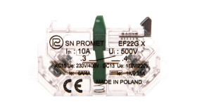 Element Łaczeniowy Zwierny Ef22gx Au Złocony Do Przycisków Sterowniczych...