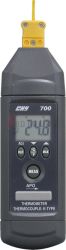 CHY700T Termometr prec. -100,+850 C (z sondą K) CHY