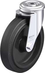 Blickle 942030 LER-POEV 200XR Rolka obrotowa z blachy stalowej Średnica koła: 200 mm Maksymalne obciążenie: 300 kg 1 szt