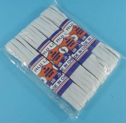 GUMA ELASTYCZNA DO SZYCIA BIAŁA 7mm 6mb