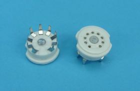 PODSTAWKA 9-PIN NOVAL PCB CERAMIC