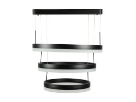 VT-82-3D 92W Lampa wisząca LED barwa: 3000K ściemniana czarny 3990 V-TAC