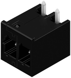 Weidmüller 8000072497 Terminal PCB Ilość styków 2 czarny 48 szt.