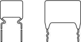 MKP479 AC and Pulse Polypropylene Film Capacitors MKP Radial Epoxy Lacquered Type