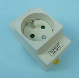 GN.WTYCZKOWE SZYNA 1x UZ 16A/230V