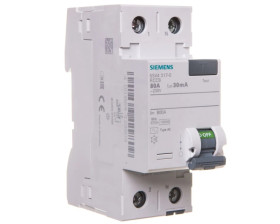 Wyłącznik różnicowoprądowy 2P 80A 0,03A typ AC 30mA 230V SENTRON 5SV4317-0