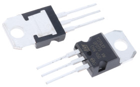 STMicroelectronics Tranzystor Darlingtona TIP137 100 V 1 Otwór przelotowy TO-220 PnP 8 A HFE 500 3-pinowy