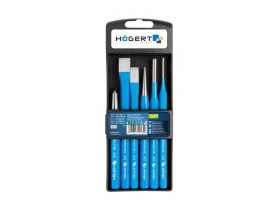 Zestaw punktaków i wybijaków 6 szt. CrV HT3B710 HOEGERT