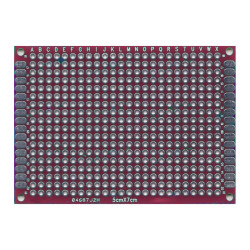 PŁYTKA UNIWERSALNA PI22 R CZERWONA 3x7 DWUSTRONNA