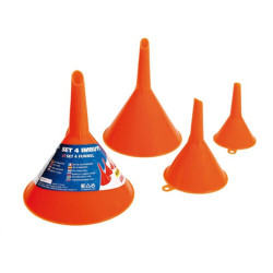 Zestaw lejków do płynów 4sztuki (*) eksploatacyjnych lejek LAMPA