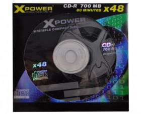 CD-R X-POWER 700MB KOPERTA