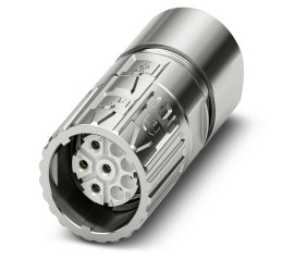 Złącze wielostykowe przemysłowe 8-pinowe M23 Montaż na kablu Gniazdo Phoenix Contact