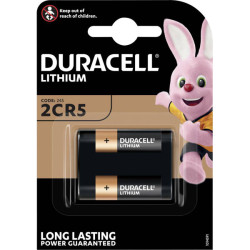 Duracell 245105 2 CR 5 Camera Battery 2CR5 Lithium 1400 mAh 6 V 1 pc