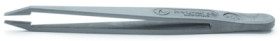 ESD plastic tweezers, uninsulated, antimagnetic, carbon fiber, 115 mm, 709.CF