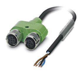 Przewód czujnik-siłownik Złącze A M12 x 2 liczba rdzeni 4 długość 10m Rodzaj A Żeńskie