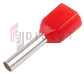 KR010010x2 R Tulejka izolow. 2x 1,0mm2x10 100szt