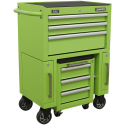 Sealey AP556CSHV Superline PRO Rollcab 3 Drawer with Utility Seat