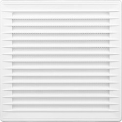 Kratka skośna z siatką 170x170 fi. 125 biała 02-247