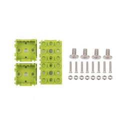 Grove Green Wrapper 1*1 - mocowanie do modułów Grove (zielone) - 4 szt.