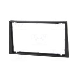 Ramka radia OPEL,SUZUKI,RENAULT 2-DIN czarna / RAM-40.100.5