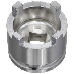 Sealey SMC19 Motorcycle Swingarm Lock Nut Socket 4-Pin 43mm