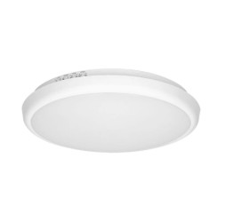 Plafoniera z mikrofalowym czujnikiem ruchu CERS LED 16W 1300lm IP54 4000K poliwęglan mleczny biały funkcja przyciemnienia OR-PL