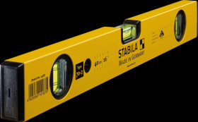 14187 Spirit level with 2 vertical vials, Type 70-2, 400 mm