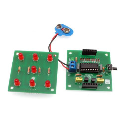 Zestaw AVT1661B elektr. kostka do gry