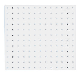 Panel wiszący na narzędzia Panele ścienne Panel zawartość Panel Stal śr. 525mm