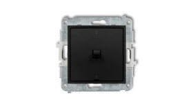 Mini Łącznik Dwubiegunowy /0-1/ W Stylu Amerykańskim Czarny Mat 12Mwpus-9