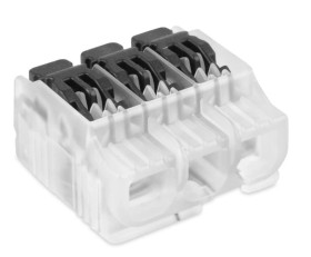 Szybkozłączka z dźwignią 3x 0,2-4mm2 bezhalogenowa 2054423 /75szt./