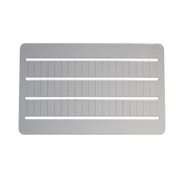 Karta oznacznika Karta oznaczania z paskami RS PRO Blok zacisków przepustowych