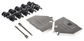 Osłona tylna D-Sub 25 -pinowe Metal Proste HARTING B