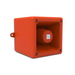 Sygnalizator akustyczny 24 V DC Montaż powierzchniowy Pfannenberg 49-tonowy IP66