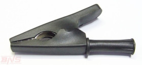 Krokodylek izolowany TYP 22; czarny