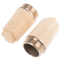 Tłumik hałasu , G 1 męskie Gwintowany 1 in Brąz spiekany Legris