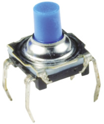 Klosz do przycisku dotykowego SPST 50 mA przy 32 V DC IP60 6.2mm
