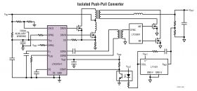 LTC3723 - Synchronous Push-Pull PWM Controllers