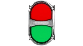 Przycisk Sterowniczy Dwuklawiszowy, Niestabilny, Kryty, 1No+1Nc,...