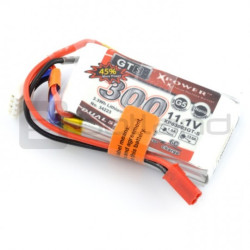 Pakiet Li-Pol Dualsky 300mAh 45C 3S 11.1V