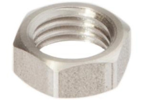 AY000142 Akcesoria, nakrętka sześciokątna, M8x1, szerokość klucza 10 mm, wykonany z stali nierdzewnej