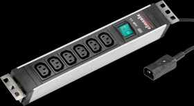 333.1121 Socket strip, 6-way