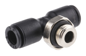 Złączka pneumatyczna Wciskane 6 mm Wciskane 6 mm Legris Adapter gwintowany teowy G 1/8 męskie